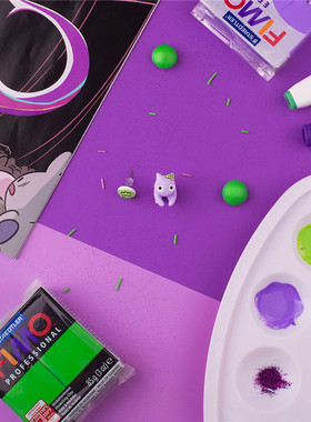 俄罗斯设计师原创紫色万圣节耳环