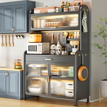 Multifunctional storage rack electrical cabinet with drawer kitchen dining side cabinet shelf floor multilayer containing cabinet pan