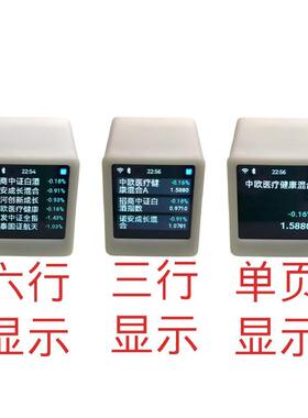 股价基金币价汇率桌面摆件显示器