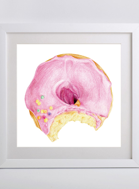 西餐厅甜品店装饰画