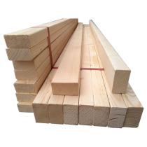 Custom natural pine wood crossbar full solid wood cedar wood Stopper Support with small wooden bar square bed support