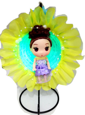 秋千彩灯娃娃23cm配件一个价格