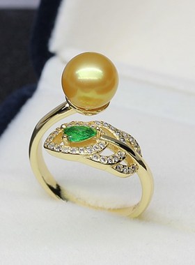 精诚艺新款上架s925diy天然珍珠