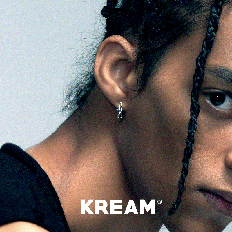 KREAM 原创 S925纯银 荆棘耳圈耳环耳钉高级感轻奢冷淡风男女同款 - 图0