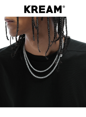 KREAM925纯银网球链男女项链