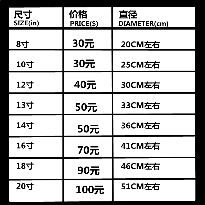 架子鼓吊镲片套镲低音练习水镲叮叮擦片14寸20寸黄铜小踩镲片套装-图2