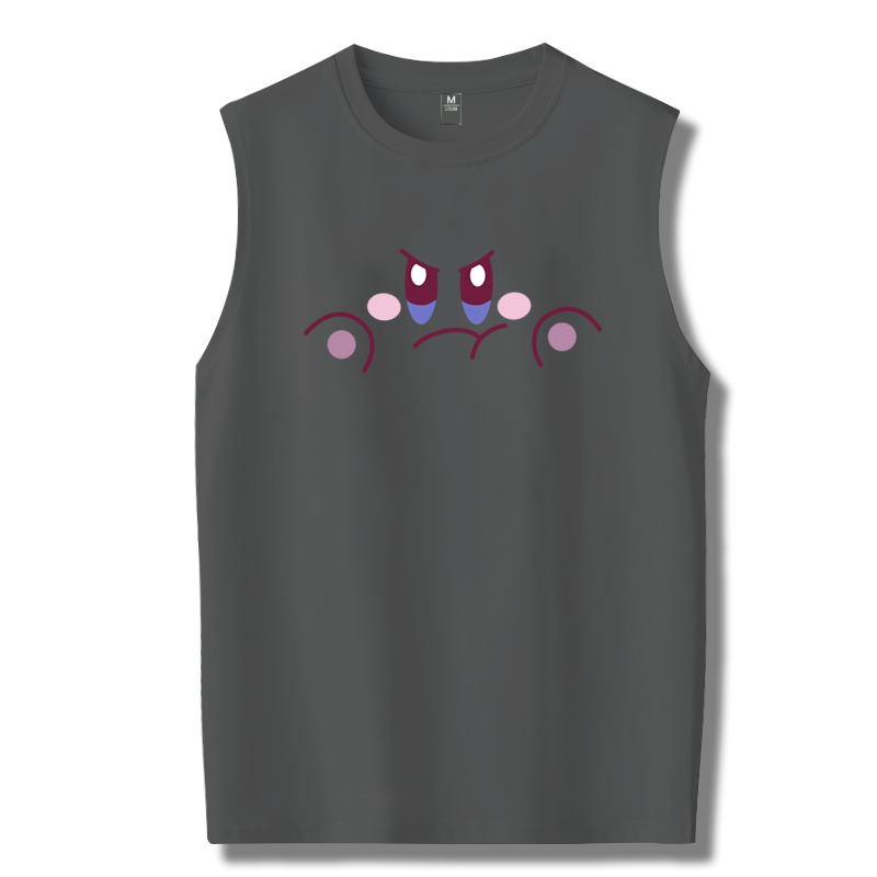 可定制日系星之卡比青少年情侣t恤 兴川T恤