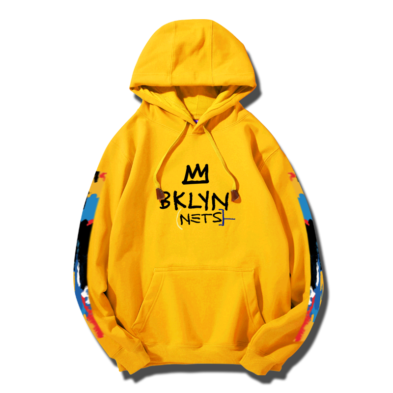 布鲁克林篮网队可定制潮运动卫衣 兴川卫衣