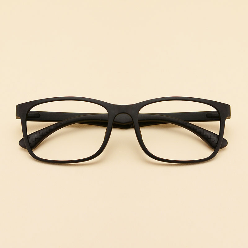 复古大框TR90眼镜超轻眼镜框男配近视眼镜防蓝光辐射眼镜变色-图0