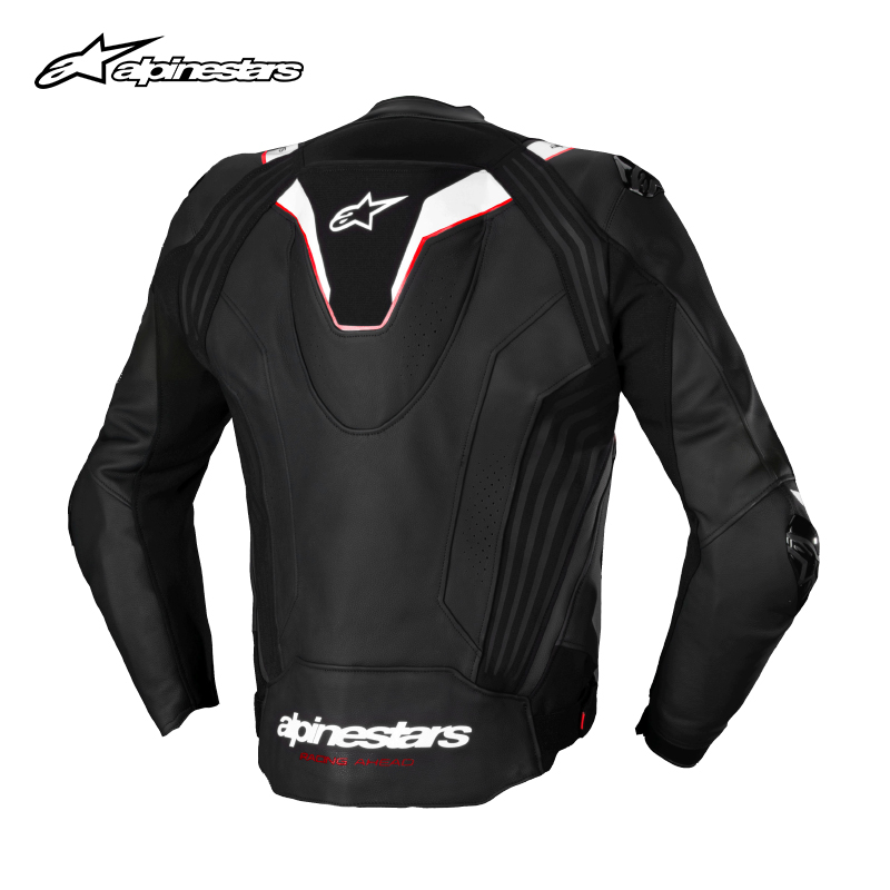 a星摩托车皮衣骑行服机车服防摔骑行皮夹克MISSILE V3 - 图0