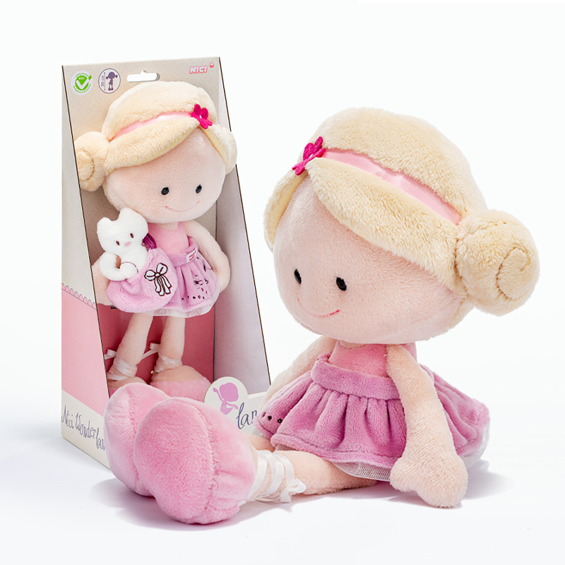 德国NICI仙境娃娃玩具毛绒玩具公仔儿童玩偶公主布娃娃女孩睡觉抱-图1