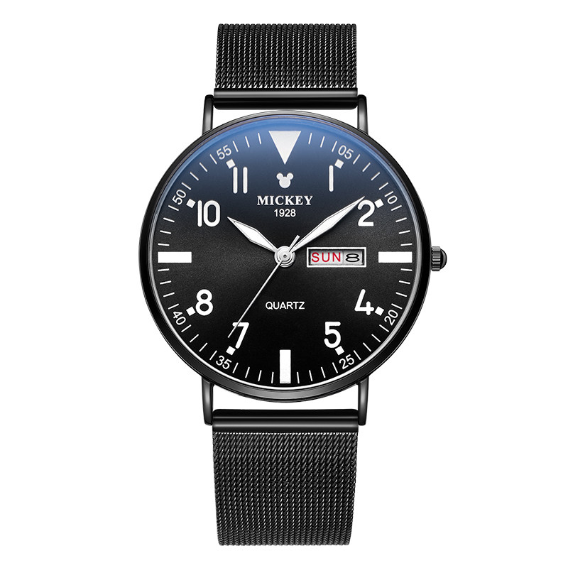 迪士尼男款2022新款青少年机械手表 美时嘉织手表国产腕表