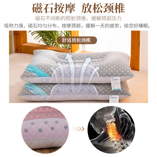 决明子枕头枕芯一对装护颈椎助睡眠家用不塌陷不变形偏硬低枕舒适 - 图3