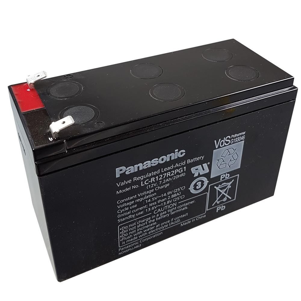 Panasonic松下蓄电池LC-R127R2PG1 12V7.2AH应急电源UPS内置电瓶_虎窝淘