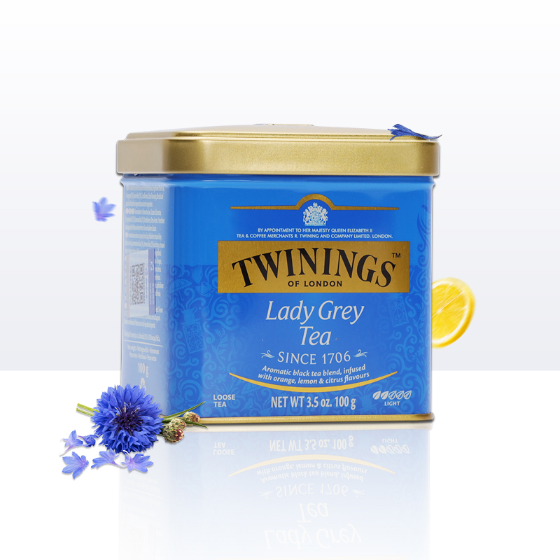 川宁twinings进口仕女伯爵红茶100g 散茶红茶茶叶伯爵茶英式早餐 - 图2