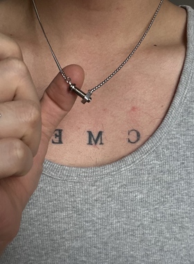 SHUCHENMEN健身螺丝钉项链