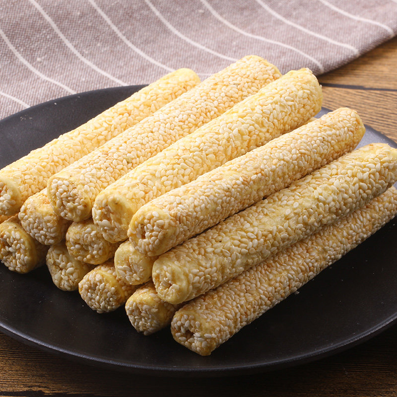 老街口芝麻杆250gx2袋 手工传统芝麻棒棍糖灶零食小吃糕点麦芽糖,淘宝优惠券,粉丝福利购,淘宝优惠卷