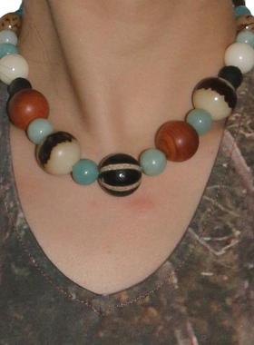 绿场草木多宝短项链无性别