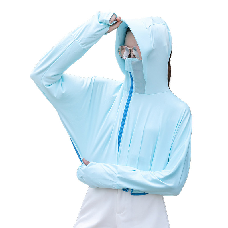 2020夏季透气轻薄短款户外防晒衣 渡卡短外套