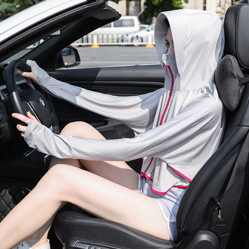 2020夏季透气轻薄短款户外防晒衣 渡卡短外套