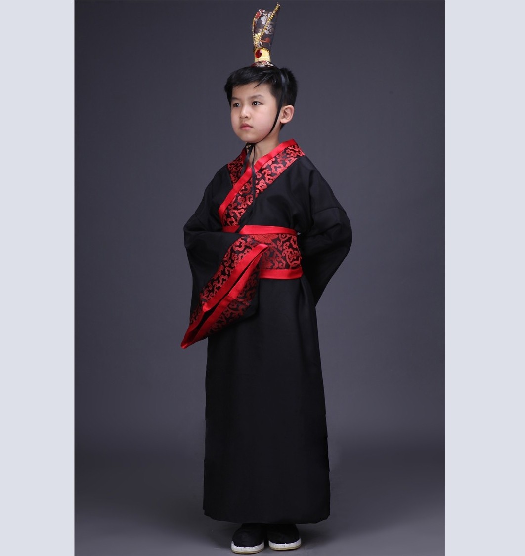 儿童古装汉服课本剧西门豹治邺服装秦汉皇帝秦王楚王元旦演出服饰,淘宝优惠券,粉丝福利购,淘宝优惠卷
