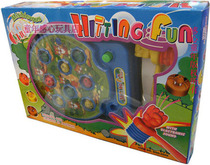 Puzzle-making hands-on toy music electric hitting the ground rat