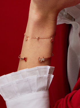 饰品爱心手链Agatha/瑷嘉莎轻奢