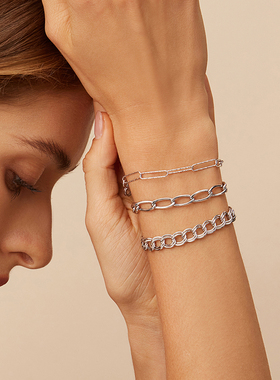 回形针链条手链AGATHA