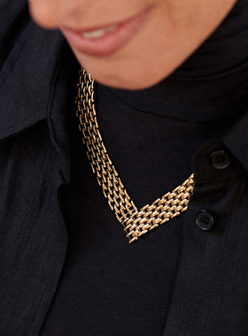 AGATHA/瑷嘉莎经典链条项链