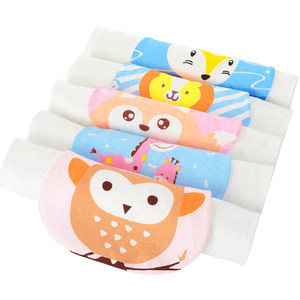 【5条装】运智贝婴儿吸汗巾宝宝户外隔汗巾棉纱布柔软儿童垫背巾