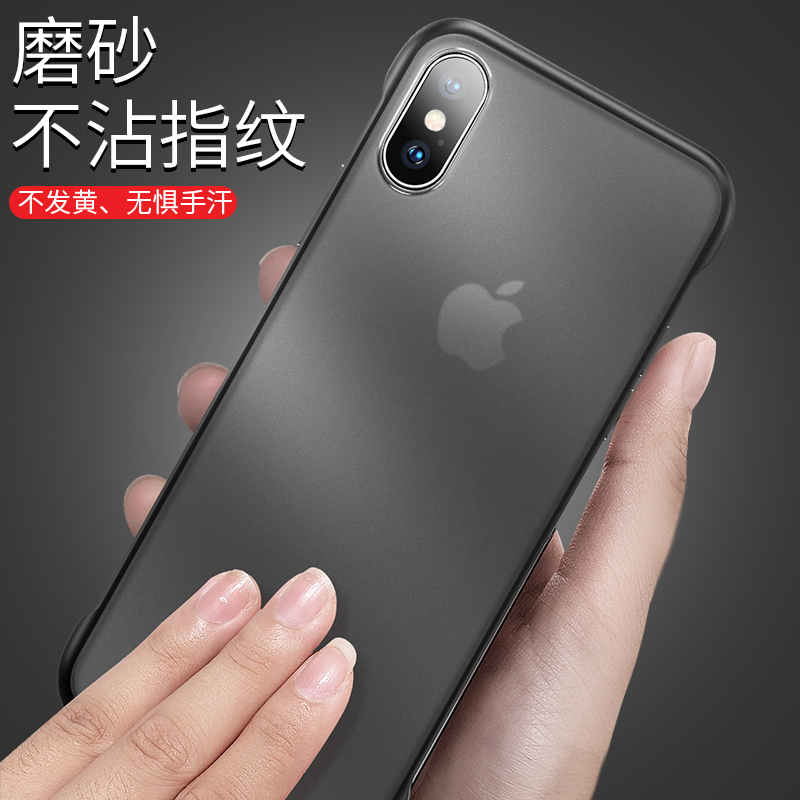 酷薄玩适用于苹果13手机壳iphone11Pro max无边框12手机套超薄xs磨砂xr保护套plus硅胶12pro max透明潮牌mini - 图1