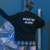 BEASTER x MAMC tên chung Tide thương hiệu hip hop giả hai mảnh áo len áo khoác nam quốc gia quá khổ - Áo khoác đôi blazer nam Áo khoác đôi