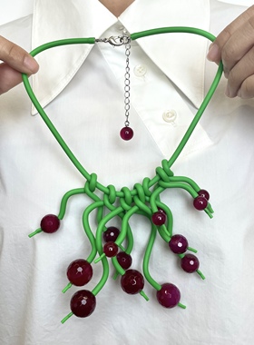 TENPALACE设计师集合店 法国当代艺术首饰SAMUEL CORAUX璀璨项链