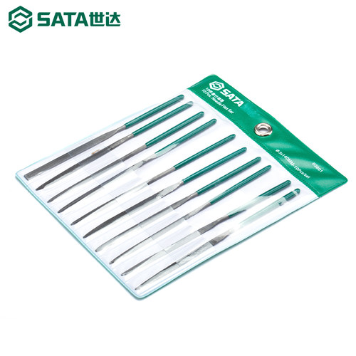世达什锦锉套装三角锉半圆锉迷你小锉刀钢锉金属打磨工具细03801 - 图1