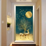 2022 Nordic Wind Deer Diamond Painting Trip Vorch Вертикальная версия Diamond Cross Stitch Новая гостиная сама вышивая мода 2023