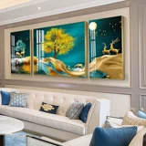 5D Diamond Painting 2022 Новый бриллиант Трехшничатая гостиная ресторанная наклейка кирпич хрустальная вышивка вышива