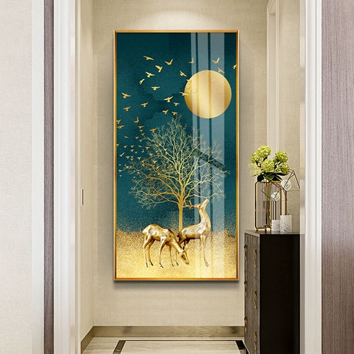 2022 Nordic Wind Deer Diamond Painting Trip Vorch Вертикальная версия Diamond Cross Stitch Новая гостиная сама вышивая мода 2023