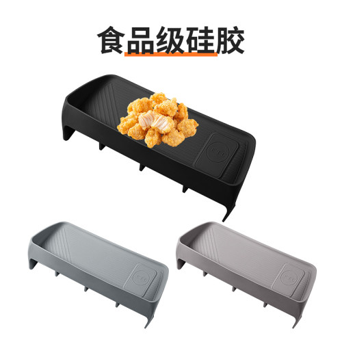 适用25-26款焕新极氪7X屏幕后储物盒车上用品车内装饰配件改装 - 图2