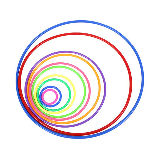 套圈圈玩具儿童益智户外夜市地摊摆件奖品塑料幼儿园宝宝投掷游戏-图0