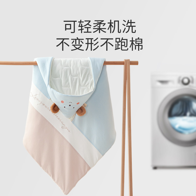 贝肽斯包被春秋新生儿宝宝纯棉抱被 贝肽斯婴童抱被/抱毯