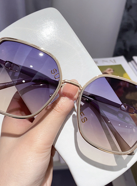 高清偏光太阳镜女渐变色防晒墨镜