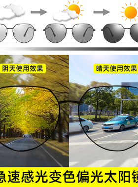 墨镜男士开车驾驶日夜两用偏光