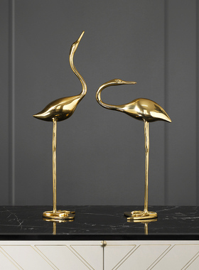 黄铜艺术风卧室床头柜客厅桌面