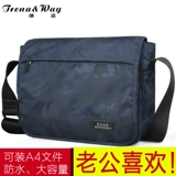 Мужская сумка на одно плечо, сумка через плечо, спортивный вместительный и большой школьный рюкзак, ткань оксфорд