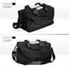 Wet and dry separate gym bag with shoe compartment