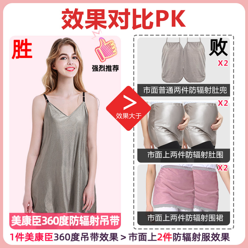 美康臣旗舰店防辐射服孕妇装正品肚兜上班族孕妇防辐射服怀孕期衣服女外穿四季3