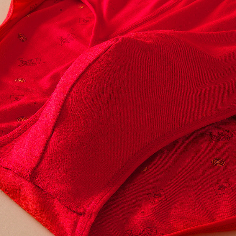 本命年内裤男生红色裤衩男士三角裤头莫代尔结婚短裤属马年礼物,淘宝优惠券,粉丝福利购,淘宝优惠卷