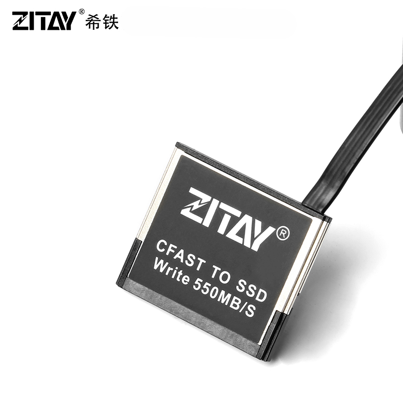 ZITAY希铁CFAST转SSD SATA M.2 BMPCC 4K 6K ZCAM E2存储卡转换器 - 图2