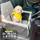 Portable front and rear seats for pet cart kennel