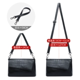 Вместительная и большая универсальная кожаная черная сумка на одно плечо, сумка через плечо, из натуральной кожи, коллекция 2023